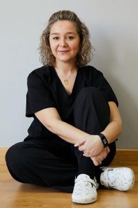 Ana Isabel García-Saavedra, fisioterapia y osteopatía, Clínica Nortia